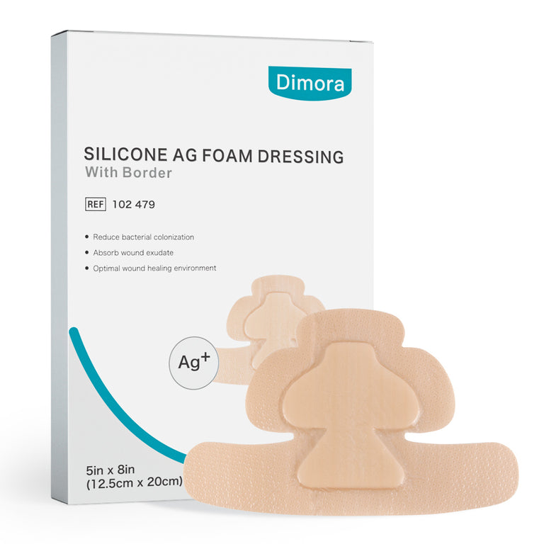 Dimora Border Sacrum Silicone Foam Dressing Adhesive Wound Dressings ...