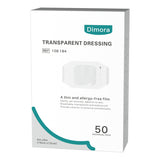 Dimora Transparent Film Dressing with Hypoallergenic Adhesive 2.3 x 2.7 inch