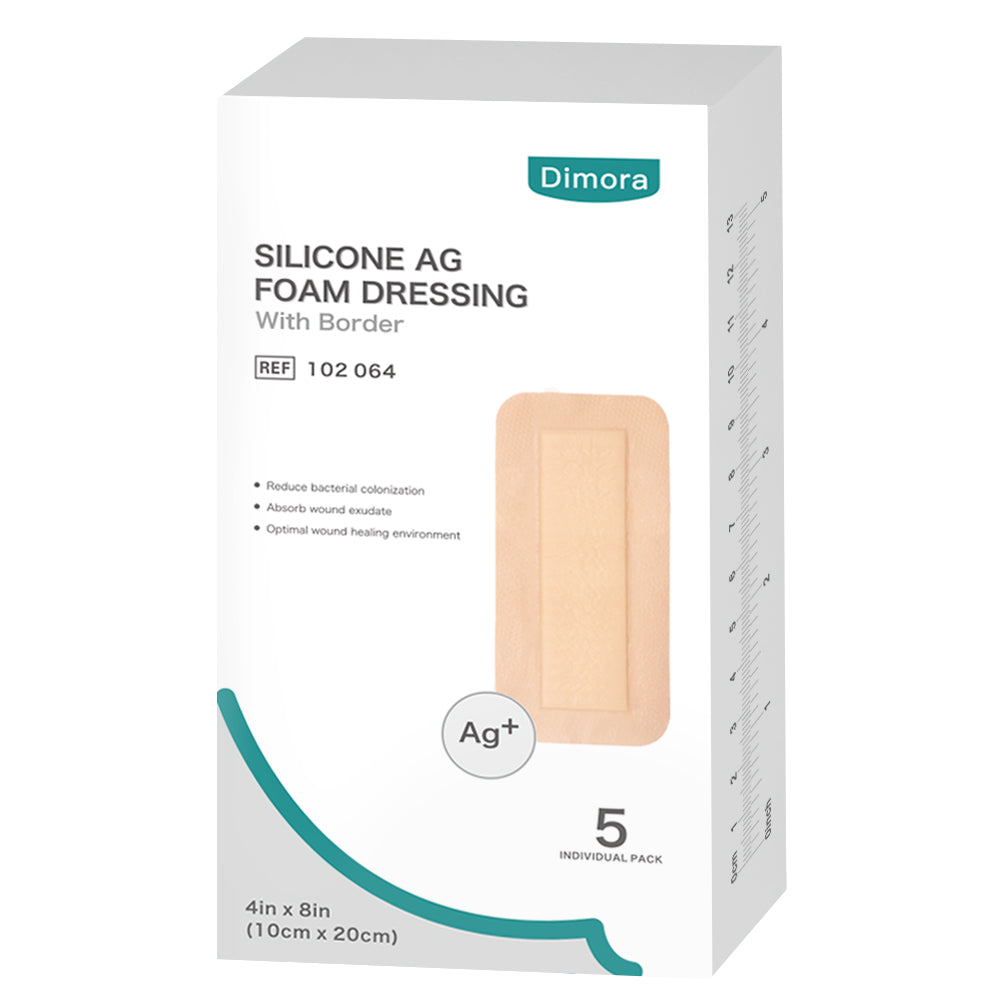 Dimora Border Sacrum Silicone Foam Dressing Adhesive Wound Dressings ...